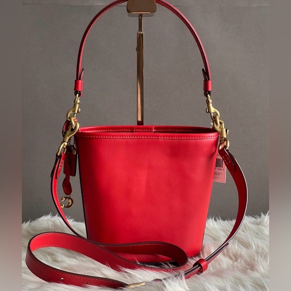 💰SOLD - CJ827 - Coach Dakota Bucket Bag 16 - Picture 7 of 12